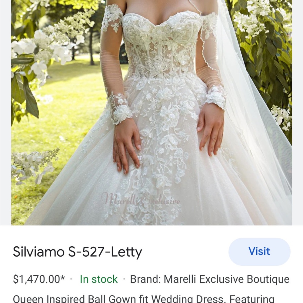 Silviamo wedding dress!